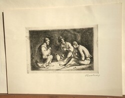 - Rudnay Gyula: Card Players