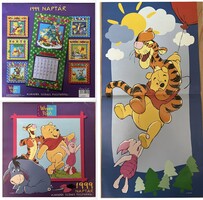 Retro /Disney, 1999/Winnie the Pooh naptár+poszter
