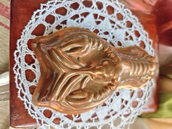 Vintage Copper Baking Mold, Wagner West-Germany