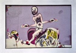 Földi Péter - Harmadnapra 60 x 84 cm computer print, merített papír