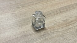 Retro Tapered Corner Grocery Store Glass / Spice Jar Salt Shaker