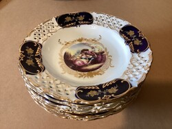 Cherry Porcelain - 6 Deep Plates
