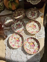 Antik Copeland alátétek 14 cm ,Copeland Late Spode sauser 14 cm diameter