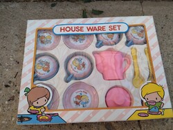HOUSE ARE SET GYEREK TEÁS KÉSZLET BONTATLAN LOVELY KIDS