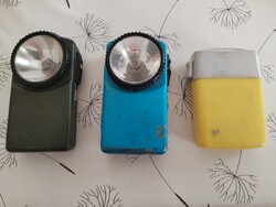 3 pcs Retro Flashlights