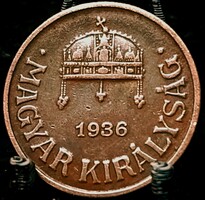 Magyarország 1 fillér, 1936 F03A7VV