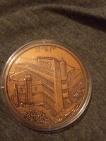 Nyíregyházi Főiskola Műszaki és Mezőgazdasági Főiskolai Karának (MMFK)emlékplakett