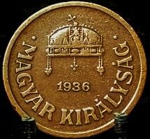 Magyarország 2 fillér, 1936 F02I5VV