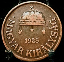 Magyarország 1 fillér, 1928 F03A3VV