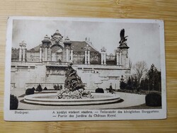 Budapest,A királyi várkert részlete, 1929