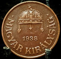 Magyarország 1 fillér, 1938 F03B1VV