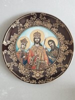 Szentháromság, Szergej Gyevjatkin festménye nyomán készült dísztányér