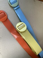 Trafikáru Plastic Trendy Belt 3 pcs Retro Set