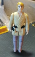 Ritka Vintage Star Wars Magyar Bootleg Luke Skywalker figura (Kisiparos, '80-as évek) – HIÁNYOS