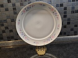 Retro Alföldi porcelán kerek kínáló tál – 28 cm (Virágmintás)