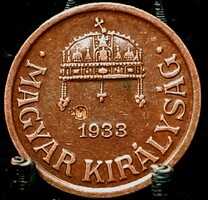 Magyarország 1 fillér, 1933 F03A5VV