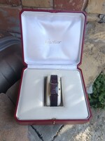 Cartier Tank Vermeil 935 ezüst, aranyozva. Mechanikus.