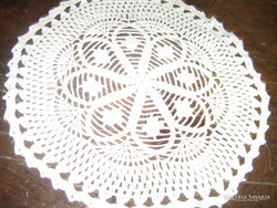 Beautiful Crochet White Round Doily