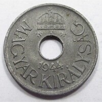 Magyarország,20 fillér 1944 aUNC+ vas