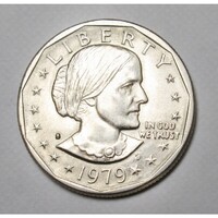 USA,1 dollar 1979 S - Susan B Anthony aUNC+ ötvözet