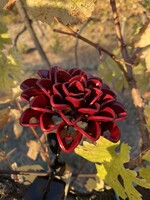 Hollóházi, metal flower