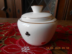 Granite Card Pattern Sugar Container