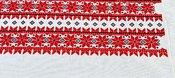 Free Shipping 2 pcs New Cross-Stitch Hand Embroidered Pillow Covers + 2 Zippers