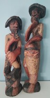 African people, statues