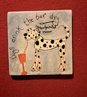 Whittard of Chelsea (designed by Beth) The dogs drink up the bar)
