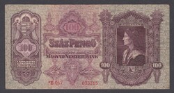 100 Pengő 1930(44) F+ (csillagos)