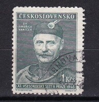 1948 Csehszlovákia 1kcs Pecsételt Bélyeg  A 11. Szokol-kongresszus