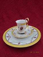 Vi. Breakfast set depicting Pope Paul. The diameter of the cake plate is 19 cm. He has!
