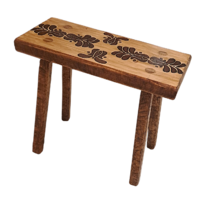 Folk Horse Cart, Bench, Chair, Stool Milking Chair Seat