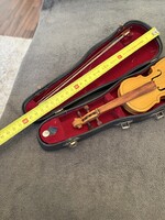 Old 30cm Violin with Case and Bow, 26,000 HUF, BP 17th district
