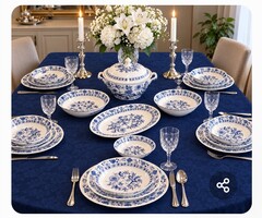 Czech porcelain dinnerware set