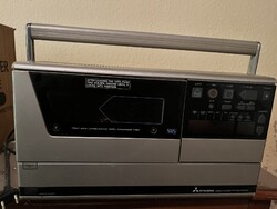 Mitsubishi HS-710E VHS videómagnó – retró, ritkább típus