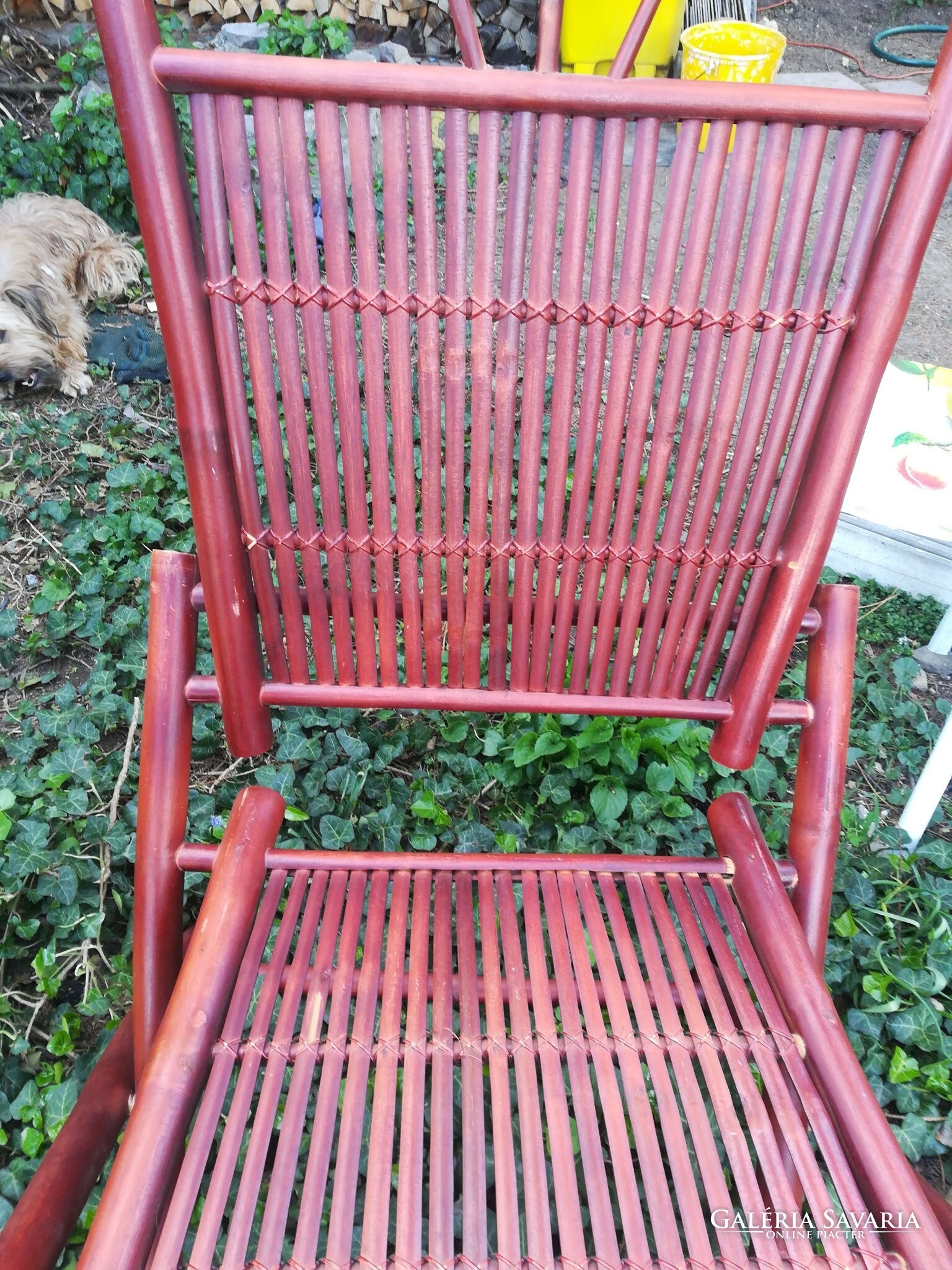 Rattan folding bamboo garden chair Furniture Galeria Savaria online marketplace Buy or