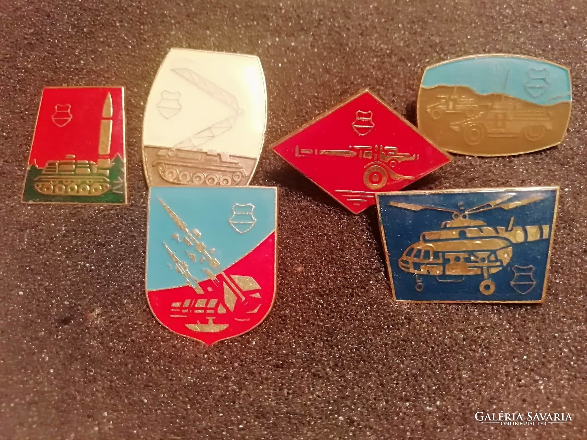 6 Hungarian People's Army badges and badges series - Collectibles ...