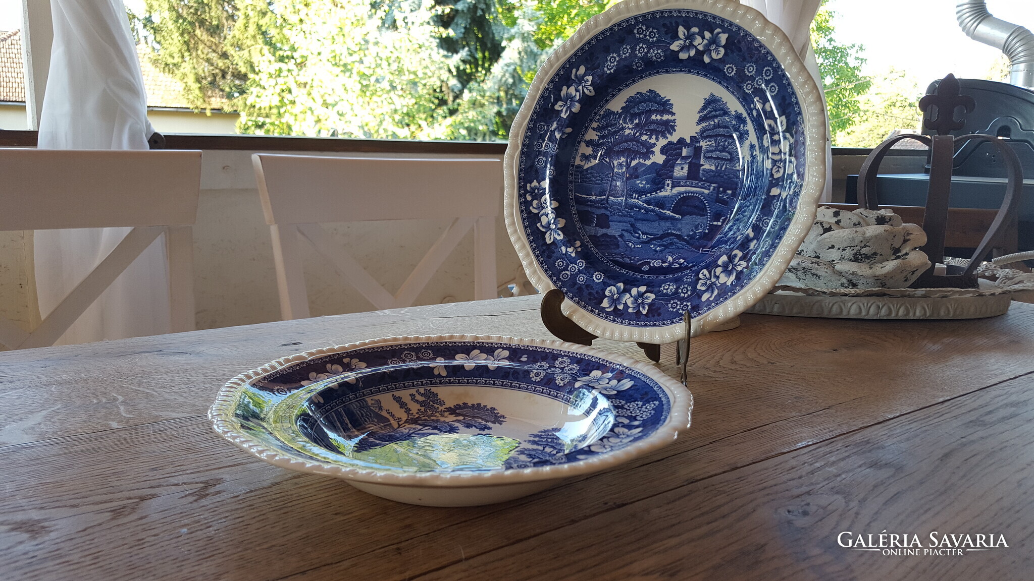 SPODE COPELAND Round Platter(2PCs) お得な情報満載 - カトラリー