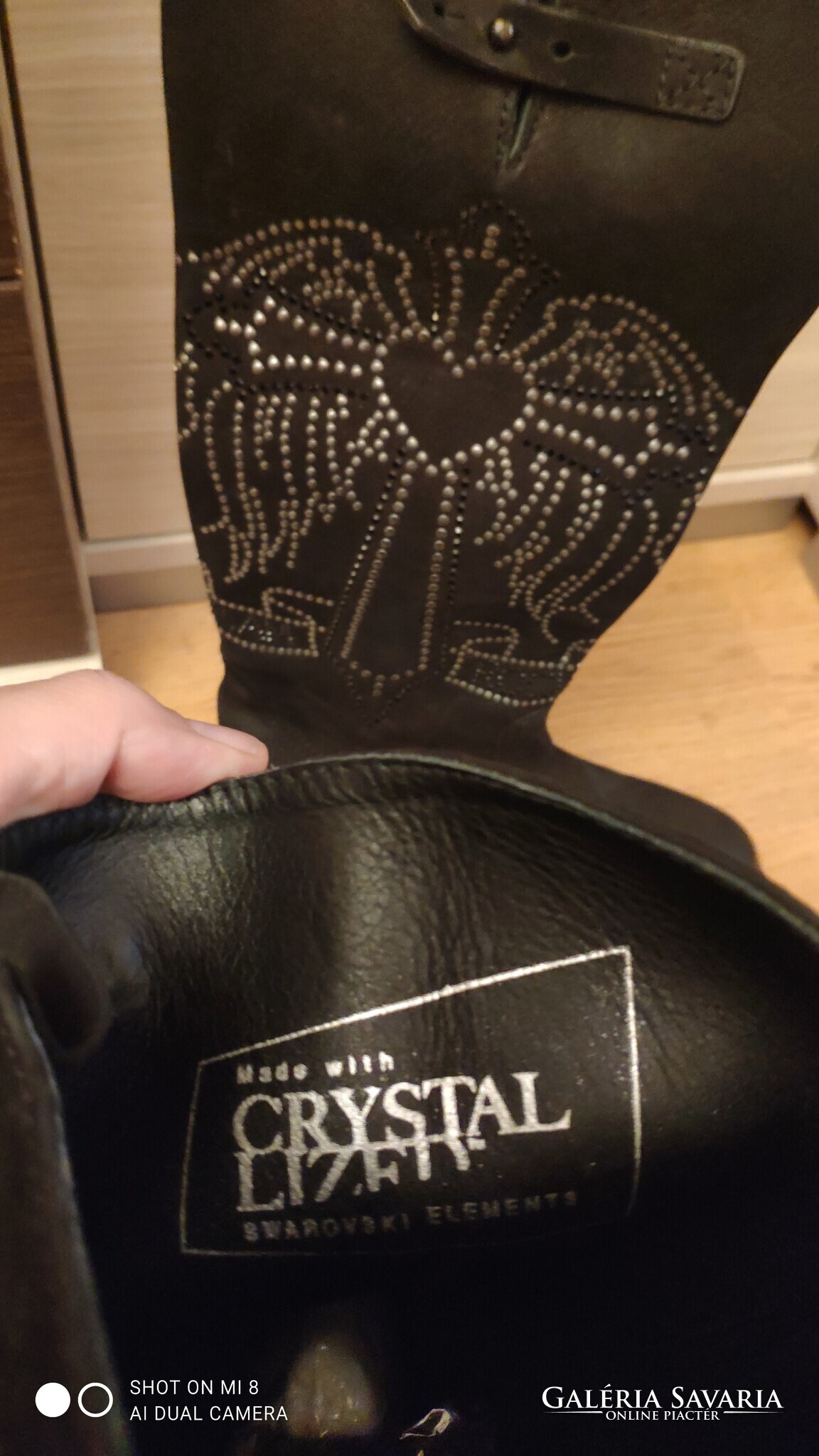 Kennel schmenger swarovski crystal boots Wardrobe Galeria