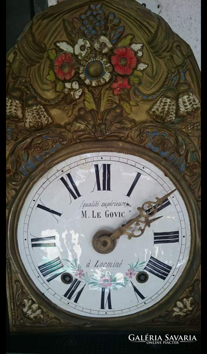 Antique comtoise French wall clock from the 1700s Clocks & Watches