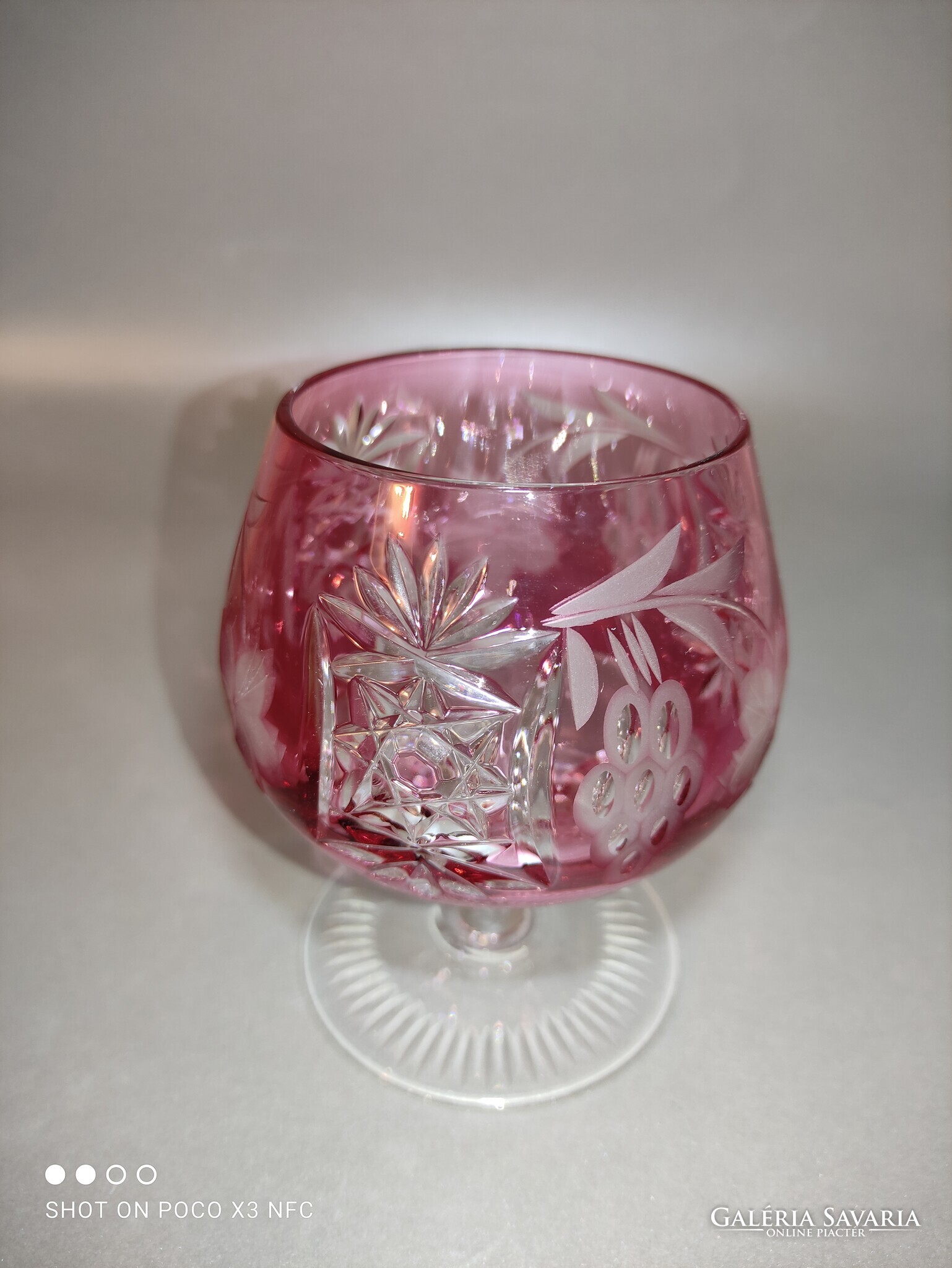 Marsala Brandy Glass - Ajka Crystal