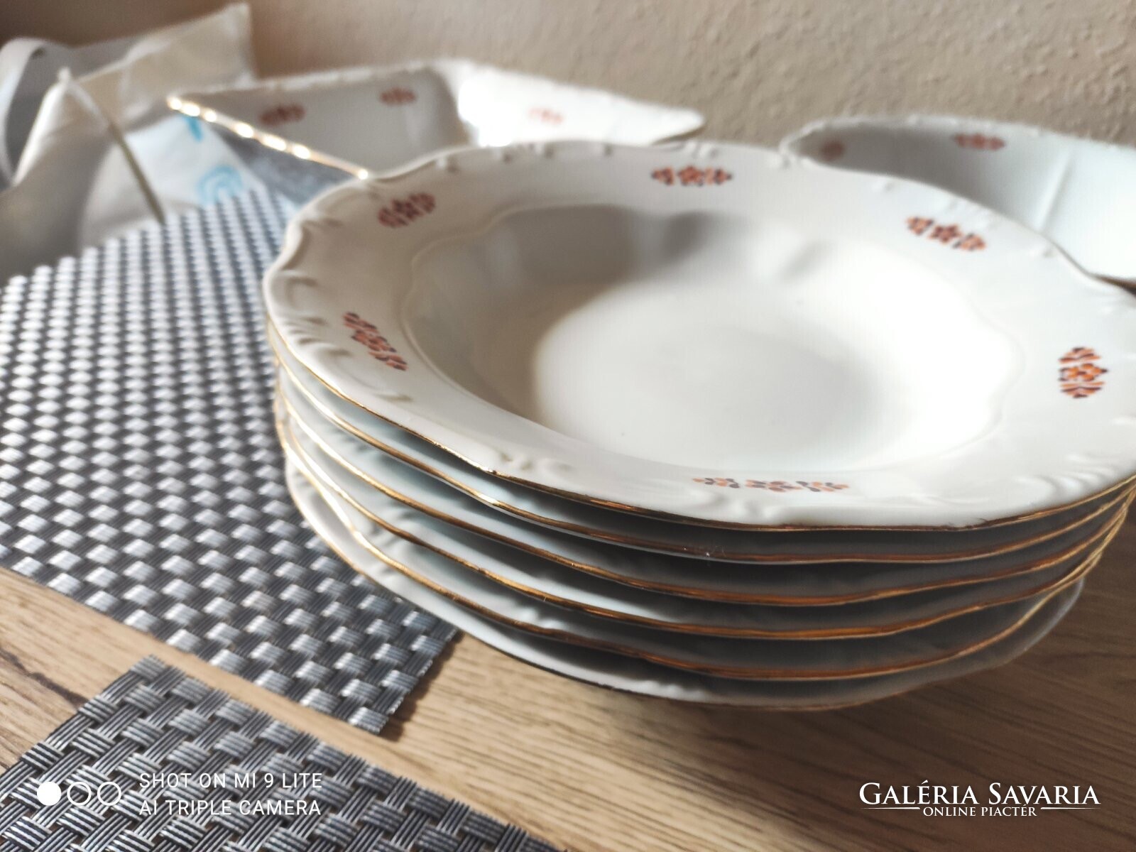 Zsolnay dinner set for 6, 23 pieces Porcelains Galeria Savaria