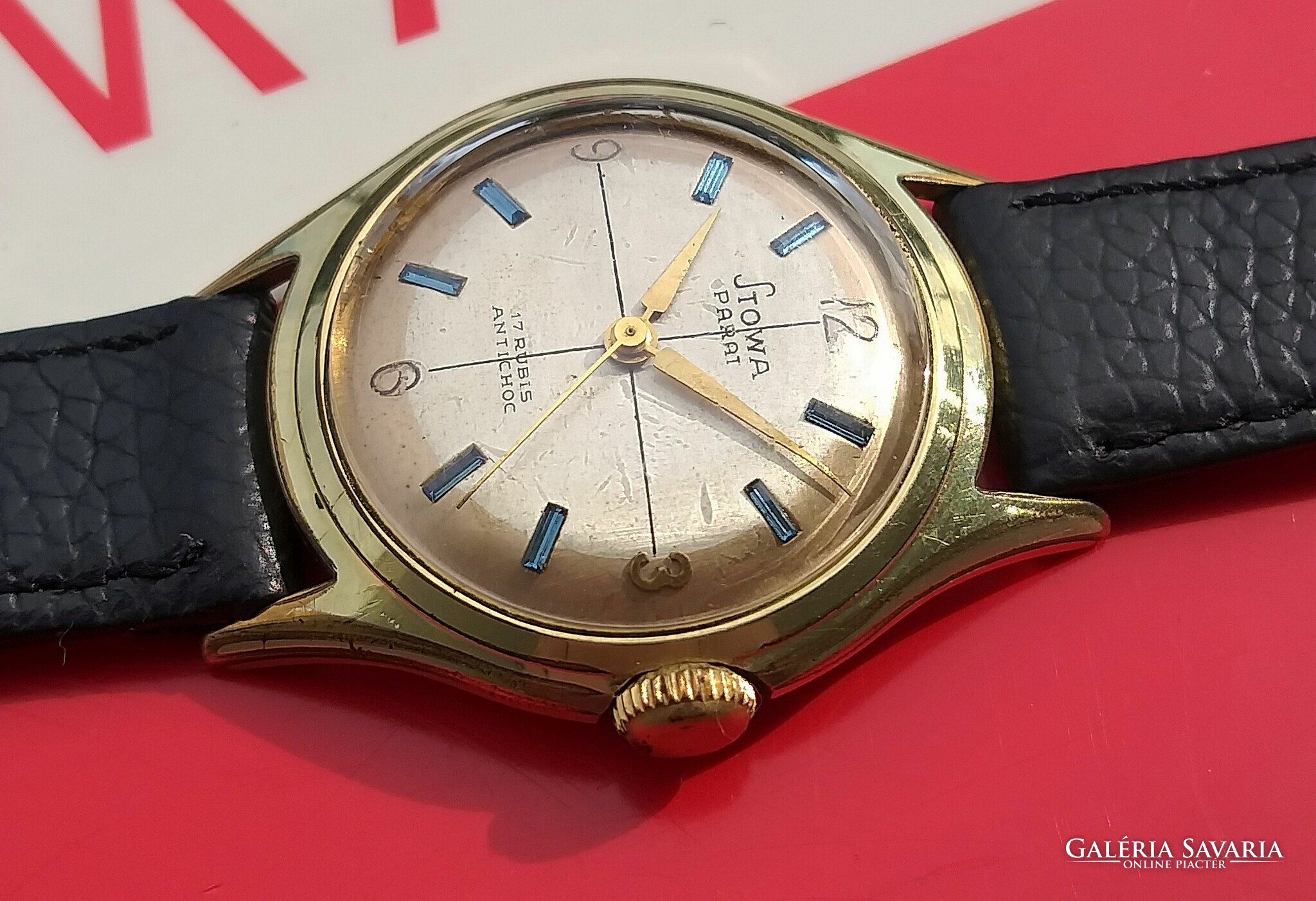 Vintage Stowa Parat Stowa Uhren 17 Rubis Antichoc Stowa Damenuhr