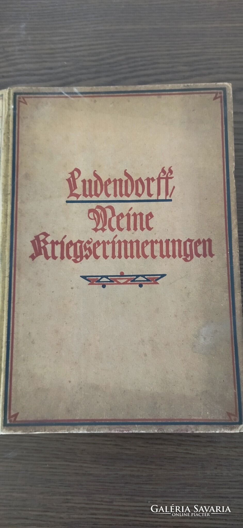 Erich Ludendorff - Meine Kriegserinnerungen 1914-1918 könyv - Könyv ...