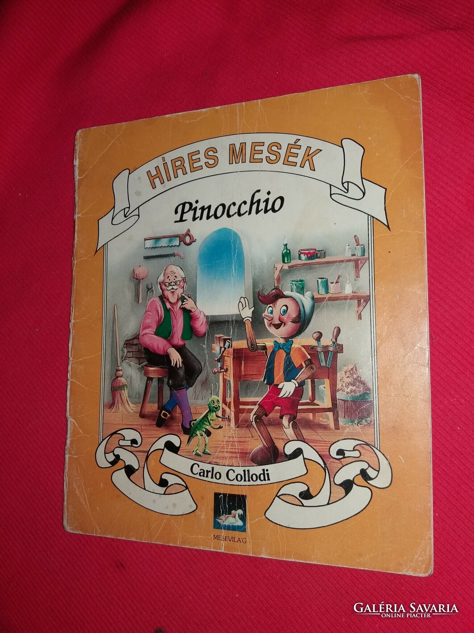Vintage nyakkendő - Pinocchio Vintage nyakkendő - Pinocchio