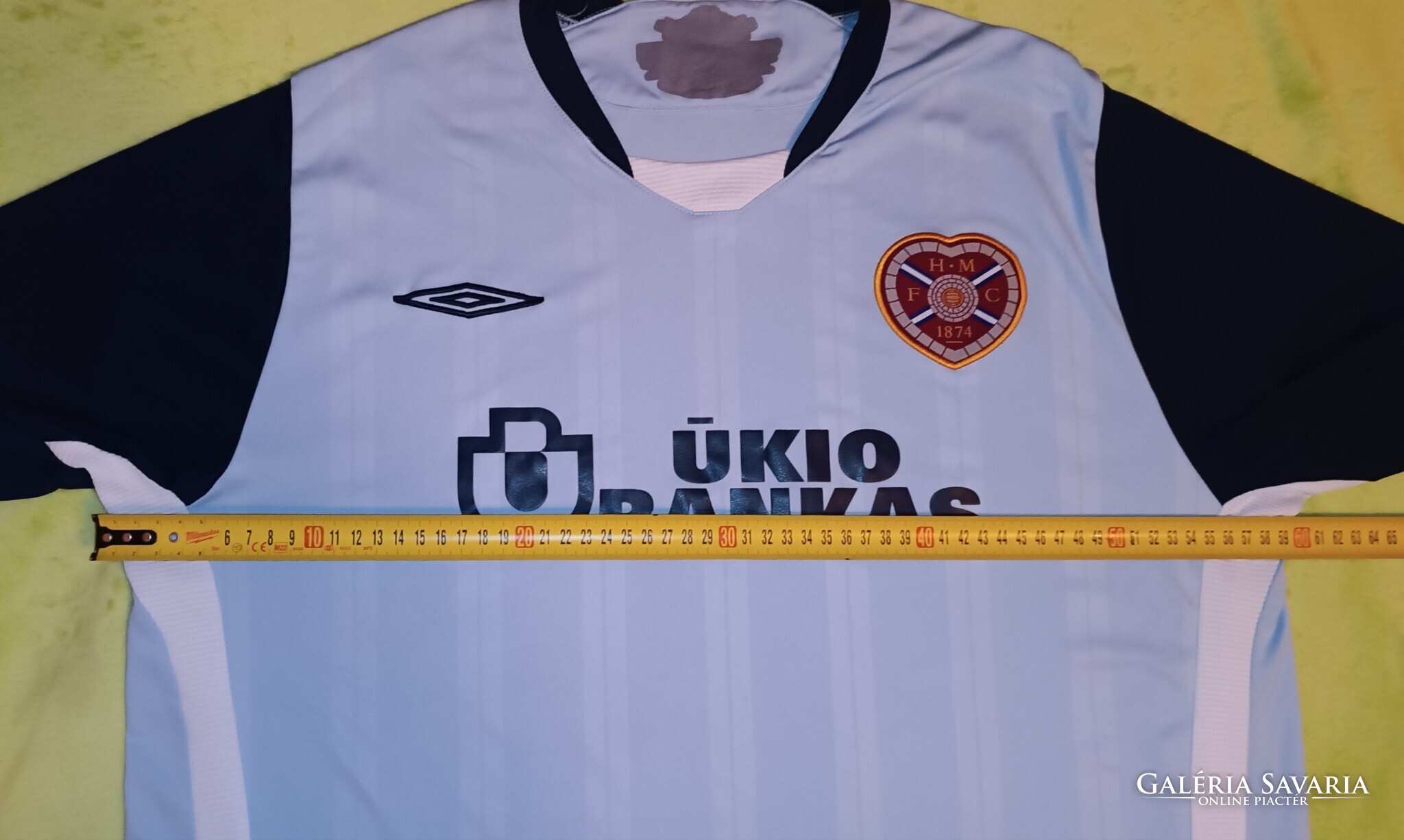 Maillot Football Heart Of Midlothian 2009/2010 - Umbro - Domicile Rouge Taille L