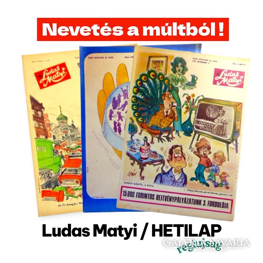 1985 szeptember 11. – Ludas Matyi – Nevetés a múltból! – Ssz.: 27619 ...