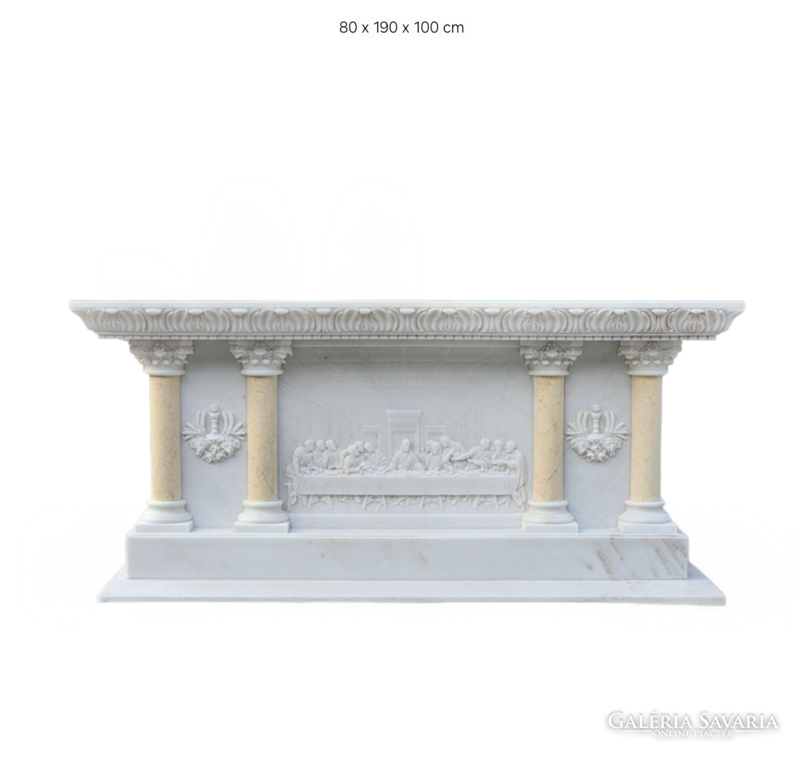 Márvány oltár, oltár asztal, templom berendezés, egyházi berendezés ...