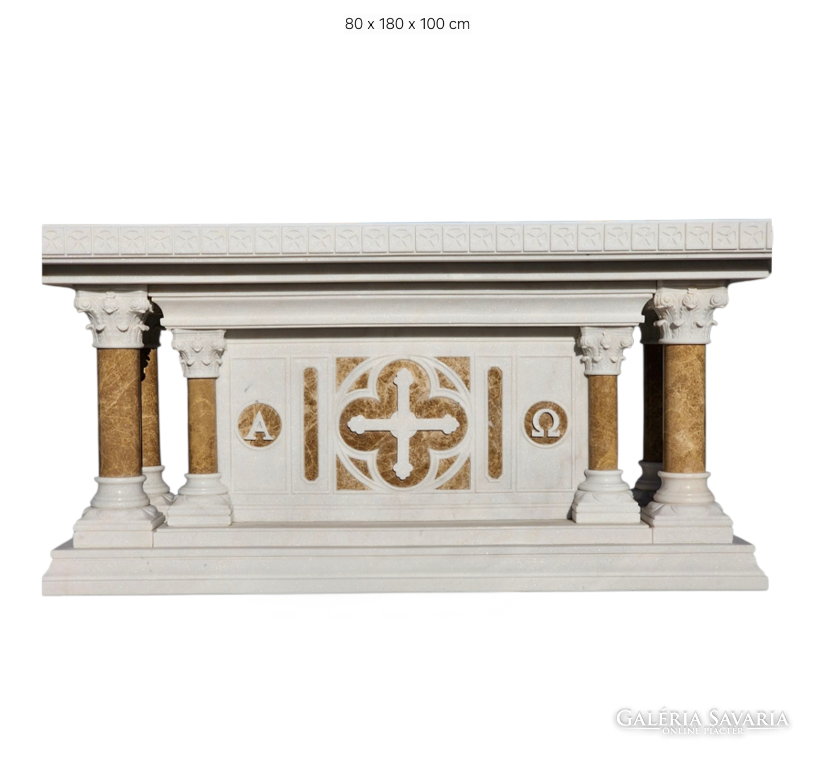 Márvány oltár, oltár asztal, templom berendezés, egyházi berendezés ...